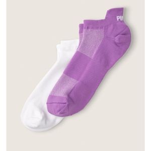 VS PINK 2 PACK ANKLE SOCKS